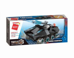 Qman Shadow Pulse Combat Vehicle 1413-7 Vozidlo Stumpanzer s dělem